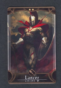 Fate Grand Order Arcade - Leonidas I - 1ª Etapa - 2☆ - Casi Nuevo - FGO - Imagen 1 de 1