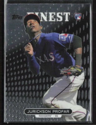 2013 Finest #62 Jurickson Profar EX - Image 1 of 2