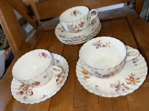 ¡HERMOSOS VASOS Y PLATILLOS DE PORCELANA PR RORSTRAND CON EXTRAS! SUECO - Imagen 1 de 14