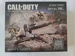 Call of Duty Mega Bloks Attack Turret - No Missing Pieces - Free Post - Picture 1 of 2