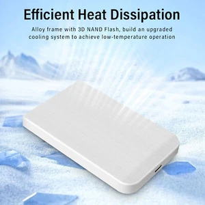 1-64TB Portable High Speed External Hard Drive Large-Capacity Storage Reliable - Afbeelding 1 van 72