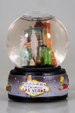 PALLA DI VETRO CON NEVE DA COLLEZIONE LAS VEGAS #72