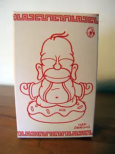 Figura LootCrate Exclusiva Kidrobot Oro Vinilo Homero Simpson Buda Sellada - Imagen 1 de 13