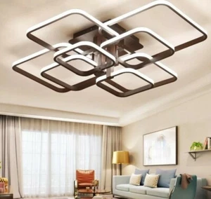 LUXURY ITALIAN MODERN LED LIGHT ROOM CHANDELIER PENDANT LIGHTING LIVING ROOM - Picture 1 of 4