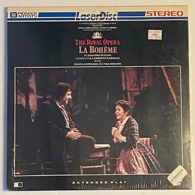 The Royal Opera  La Boheme  Laserdisc  Extended Play  PA-82-028  SEALED  MINT - Image 1 of 2
