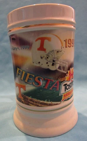 UNIVERSITY OF TENNESSEE 1999 FIESTA BOWL-1998 FOOTBALL NATIONAL CHAMPIONSHIP MUG Cover