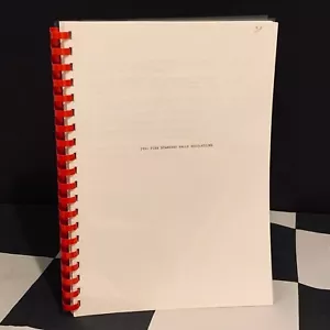 1991 FISA ESTÁNDAR REGLAMENTO DE RALLY PROGRAMA DE LIBRO DE REGLAS WRC ERC CAMPEONATOS - Imagen 1 de 8
