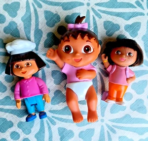 Dora The Explorer Big Sister Baby Girl, Dora The Chef (Articulated), Dora Figure - Picture 1 of 8