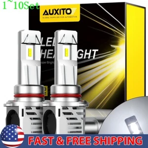 AUXITO LED 24000LM HB3 Headlight 6500K 9005 Beam High White Bulb M3 US 1-10Set - Picture 1 of 9