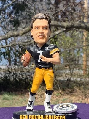 De colección FOREVER COLLECCIONABLES Leyendas PITTSBURGH STEELERS Ben RETIRADO 💜sj7m3s Foto 1 de 4