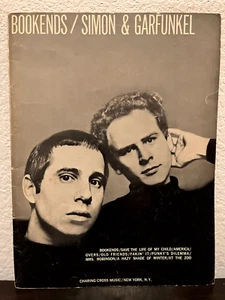 SIMON & GARFUNKEL - Buchstützen (Klavier Gitarre) - Songbook Notenbuch - EX - Bild 1 von 3