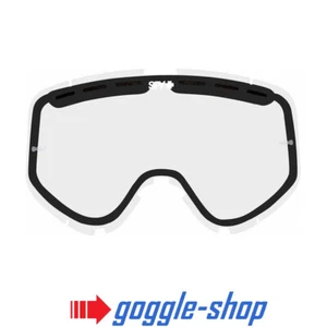 SPY WOOT GENUINE DUAL PANE VENTED CLEAR LENS MOTOCROSS ENDURO GOGGLE - Picture 1 of 3