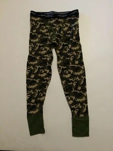 Hanes Boys Thermal Underwear Pants Size XS (2/4) Camo - Picture 1 of 2