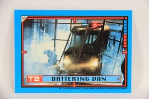 Terminator 2 Judgement Day 1991 Trading Card Sticker #24 Battering Van L017121 - Picture 1 of 2