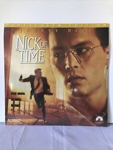Nick Of Time Laserdisc LD Movie New Sealed Widescreen 1995 Johnny Depp