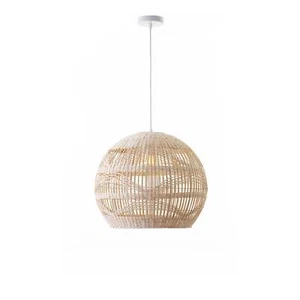 Adasha Rattan Pendant Light - Large/Small - Picture 1 of 17