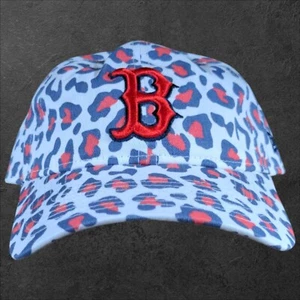 New Era Boston Red Sox 9Twenty Active Animal Print Adjustable Strapback Hat - Picture 1 of 5