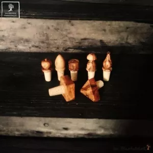 Bottle Cork with Decor Made of Olive Wood Stopper Cork Bottle Stopper - Picture 1 of 1