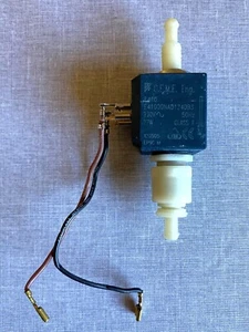 4. CEME Wasserpumpe E410, 230V~ , 27W für Bosch Kaffeepad-Automat Gustino FD8512 - Bild 1 von 9