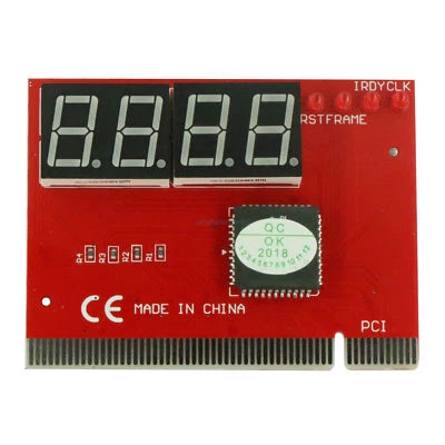 4-Digit PC Mainboard POST Diagnostic Analyzer Test Card - Image 1 of 4