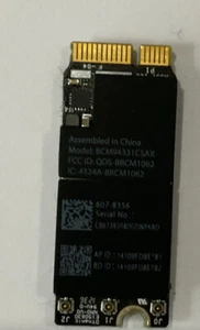 FABRICANTE DE EQUIPOS ORIGINALES Apple Wireless Airport Bluetooth MacBook Pro 13 2013 2014 15 A1502 A1398 - Imagen 1 de 2