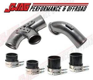 99.5-03 Ford 7.3 7.3L Powerstroke Diesel Powdercoated Gray Spyder Intake Kit - Picture 1 of 4