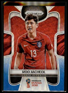 2018 Panini Prizm World Cup RED BLUE WAVE #193 Koo Jacheol -South Korea Qty - Picture 1 of 2