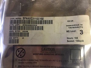 Motorola SPAKXC311GC150 MICROPROCESSORS, DSP (2pcs = 1 lot) - Picture 1 of 2