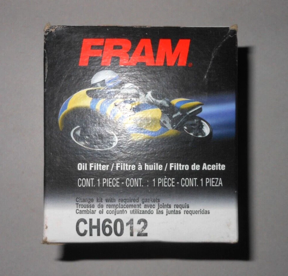 Filtro de aceite NOS Fram compatible con: Kawasaki 1974-1980 KZ400 1995-2004 Triumph CH6012 Foto 1 de 4