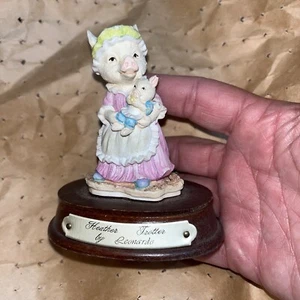 Heritage Mint Leonardo Little Nook Village Figurine HEATHER TROTTER 1989 - Picture 1 of 7