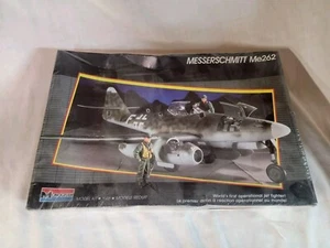 Vintage Monogram 1/48 Model Airplane Kit Messerschmitt Me262 Sealed 5453 - Picture 1 of 4