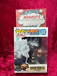 Naruto: Shippuden - Kakashi Hatake with Pakkun Pop! Vinyl Figure (RS) #1338 - Picture 1 of 6