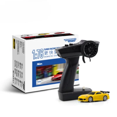 Turbo Racing 1:76 C64 C73 C72 C71 C74 Drift RC Car Gyro Radio Full Proportional - Image 1 of 4