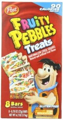 Post Fruity Pebbles Treats 8ct Box - Image 1 of 4