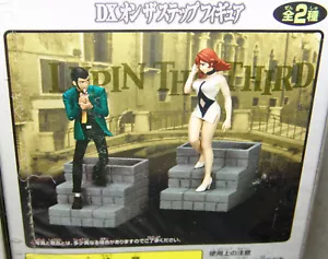 NEW MINT Banpresto LUPIN the 3rd DX ON THE STEPS FIGURE COMPLETE 2 PC SET - Picture 1 of 8