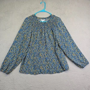 Top Campesino Croft & Barrow Calado Para Mujer Plus XXL 2x Ditsy Floral Cottagecore - Imagen 1 de 15