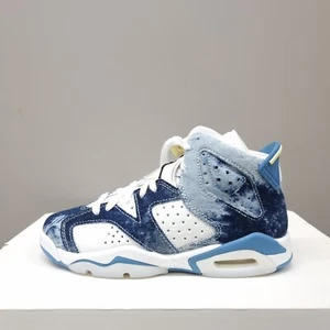 NIKE AIR JORDAN 6 RETRO (GS) "WASHED DENIM" (DM9045 100) SNEAKER VERSCHIEDENE GRÖßEN - Bild 1 von 10