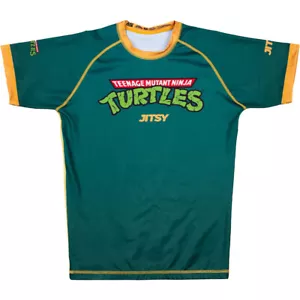 Jitsy Club TMNT Shell Power Short Sleeve Rash Guard - Picture 1 of 42
