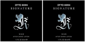 ✅ Otto Kern SIGNATURE MAN After Shave Lotion Rasierwasser Aftershave 2x 50ml ✅ - Bild 1 von 3