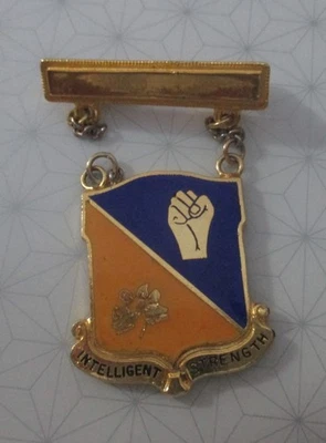 WW2 US Army Military 27th Fighter Bomber Group Distinctive Insignia - GEMSCO - Image 1 of 4