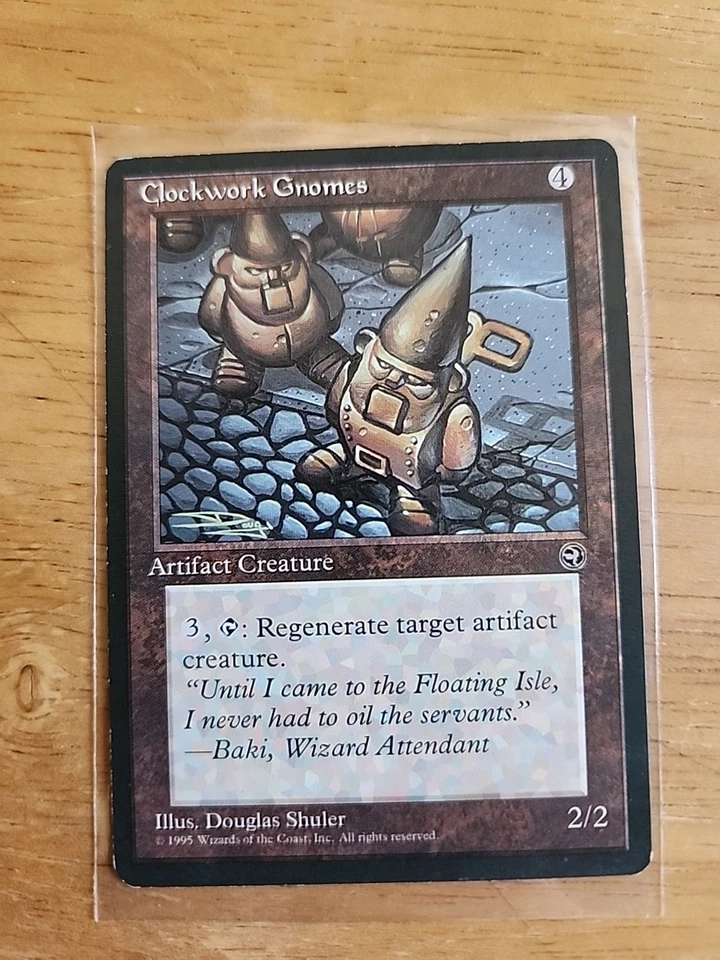 Clockwork Gnomes - Homelands - MTG Magic - Common - Artifact Creature - Image 1 of 1