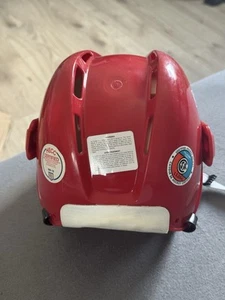 CCM hockey helmet vintage red - Picture 1 of 2