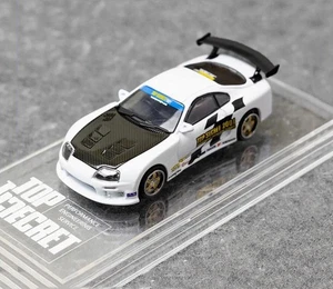 Nuovo 2025 BMC 1/64 Toyota Supra X Top Secret Bianco Giocattolo Show Cars Limited - Foto 1 di 12