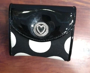 Cartera MINI Brighton Polkadot charol corazón - Imagen 1 de 10