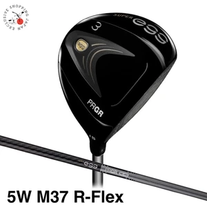 PRGR Golf SUPER Egg Hi-COR Model Fairway Wood 5W M37 R-Flex Graphite Shaft 2022 - Picture 1 of 12