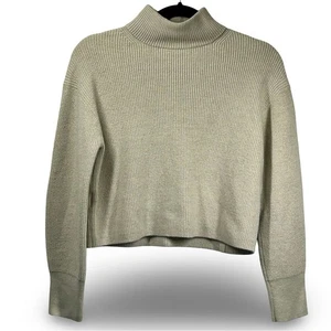Lululemon Merinowoll-Mix Ripp Rollkragen Pullover Gr. 0 Luxe Freizeit Minimalistisch - Bild 1 von 6