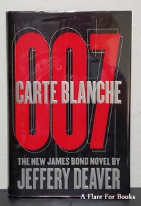 007 Carte Blanche by Jeffery Deaver - Signed 1st Hb Edn - Picture 1 of 6