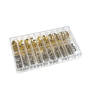 300 Pcs Crown Rod Accessories Assorted Watch Crowns Dome Waterproof - Picture 1 of 12