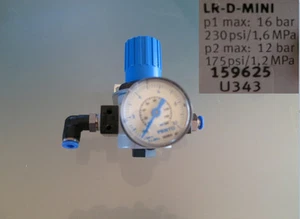 FESTO LR-D-MINI Mat.-Nr.: 159625 Serie: U343 mit 10 bar Anzeige 7-6-1 #1013 - Picture 1 of 1