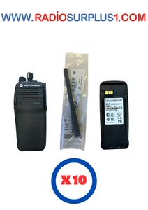10 x Motorola XPR6350 VHF Radio AAH55JDC9LA1AN, Antenna, Battery + Belt clip - Picture 1 of 4